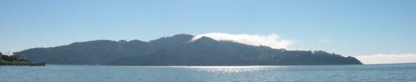 Angel sland, a short ferry ride from Fisherman's Wharf.